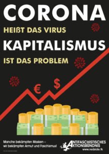 Corona heißt das Virus - Kapitalismus ist das Problem